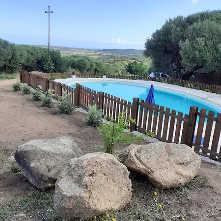Gli Olivastri Raggio Di Sole , Con Piscina E Vista Mare ,climatizzatore,wifi 아글리엔투